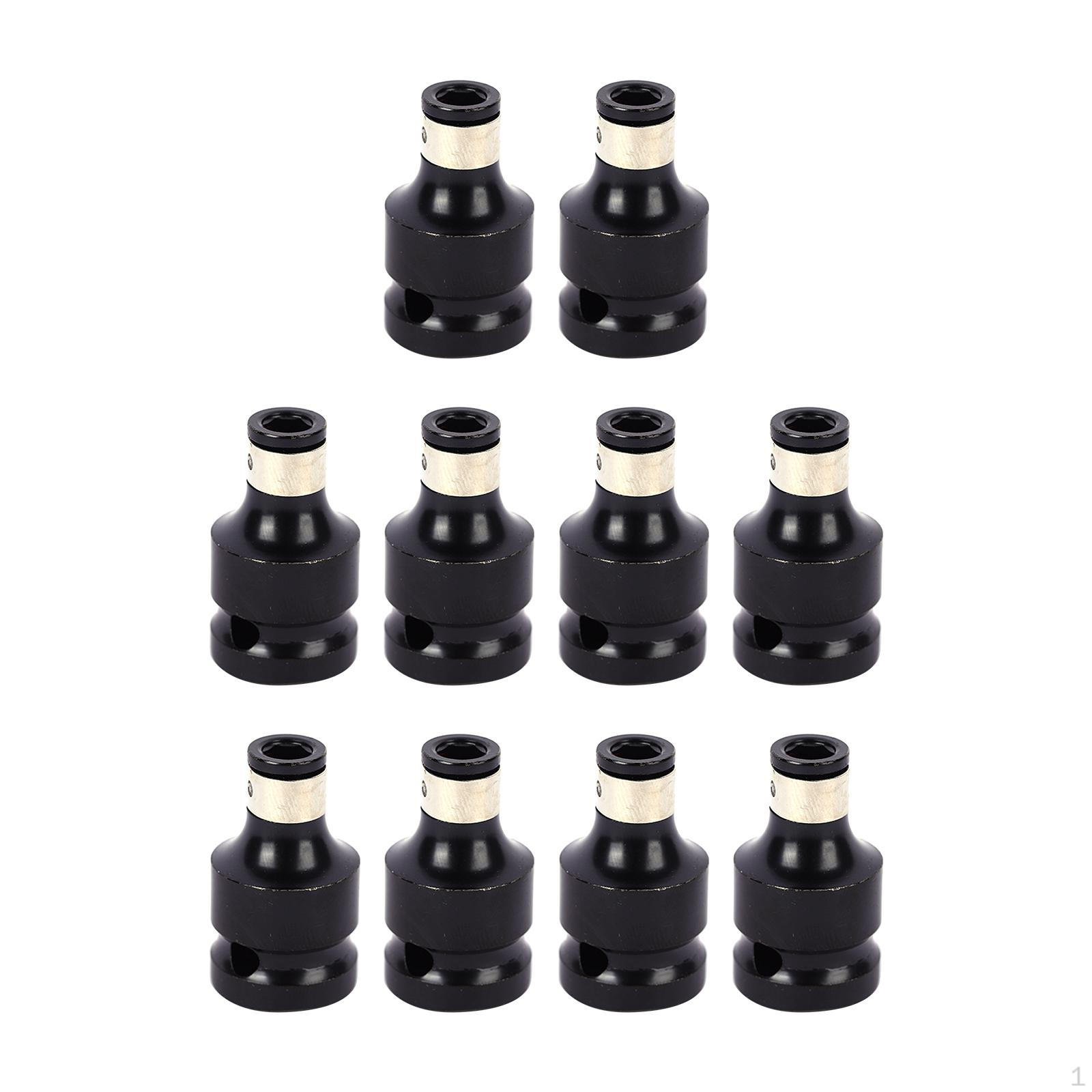 10 Pieces 1/2 Impact Wrench Bit Adapter Quick Release Power Tool Replacement Accessory, Chuck
10 Pieces 1/2 Impact Wrench Bit Adapter Quick Release Power Tool Replacement Accessory, Chuck