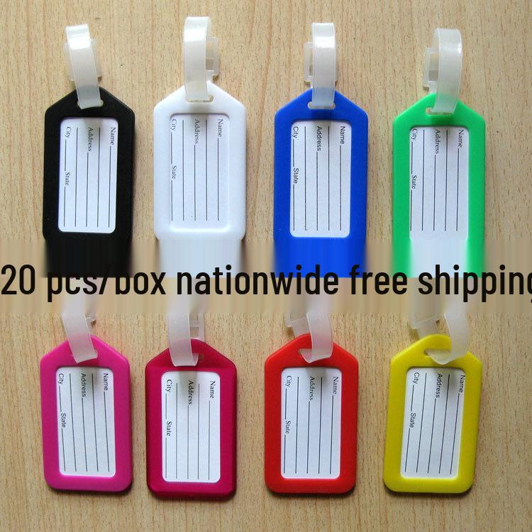 10-Color Airplane Luggage Tags for Travel Suitcases with Free Shipping 8.5x5 cm
10-Color Airplane Luggage Tags for Travel Suitcases with Free Shipping 8.5x5 cm