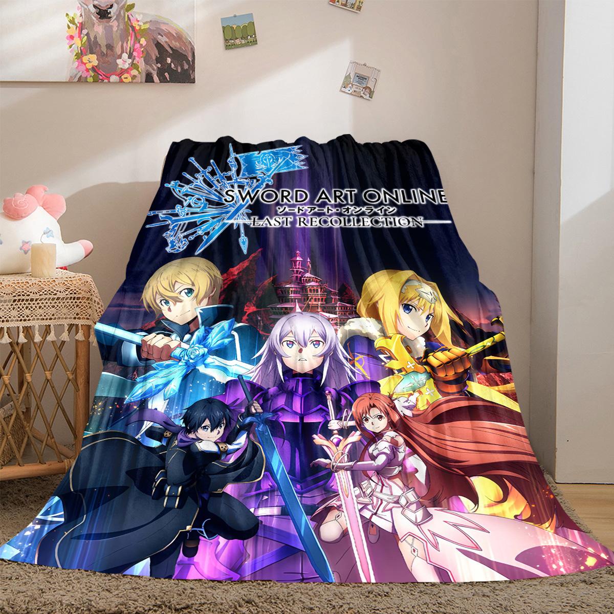 Мягкое фланелевое одеяло Sword Art Online, легкое пушистое одеяло для дивана, кресла и кровати LXR87 75x90cm
Мягкое фланелевое одеяло Sword Art Online, легкое пушистое одеяло для дивана, кресла и кровати LXR87 75x90cm