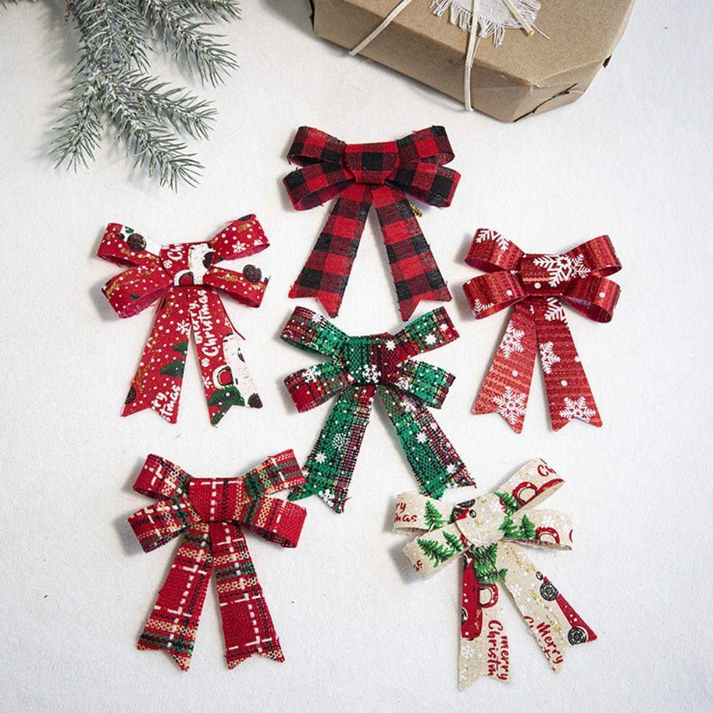 3PCS Handmade Christmas Ornaments Lattice Xmas Tree Bow Christmas Decoration Bowknot Home Decor Style D
3PCS Handmade Christmas Ornaments Lattice Xmas Tree Bow Christmas Decoration Bowknot Home Decor Style D