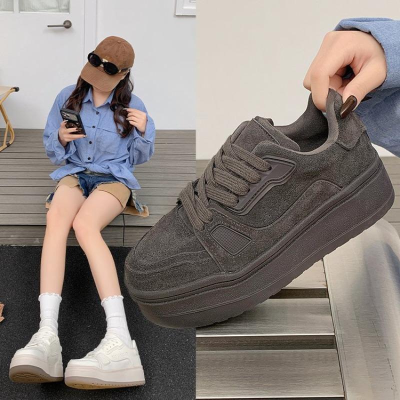2026 New Breathable Platform Bread Shoes Women s Lace-up Versatile Comfortable Heightened Casual Board Shoes 40 сірий колір
2026 New Breathable Platform Bread Shoes Women s Lace-up Versatile Comfortable Heightened Casual Board Shoes 40 сірий колір