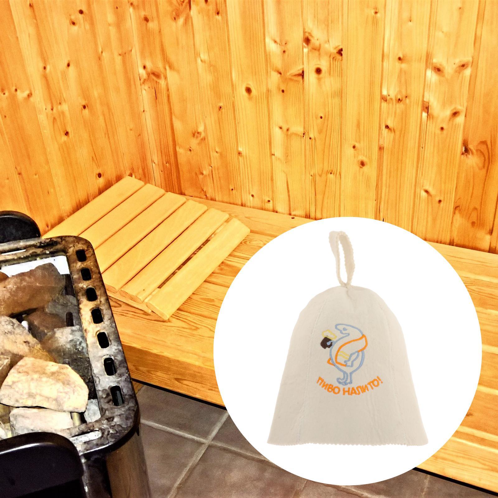 White Textile Wool Felt Hat Banya SPA House Head Protection Accessories
White Textile Wool Felt Hat Banya SPA House Head Protection Accessories