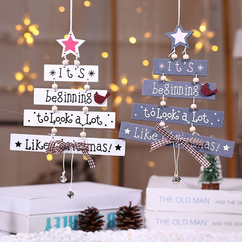 Natural Wood Christmas Hanging Pendants With Bells Wooden Christmas Alphabet Board Wall
Natural Wood Christmas Hanging Pendants With Bells Wooden Christmas Alphabet Board Wall
