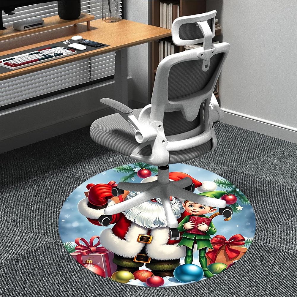 1pc Santa Claus, Christmas Chair Carpet for Office, Soft Comfortable Mat For Office, Living Room, Bedroom, Machine Washable Carpet yy251112143 80cm by 80cm
1pc Santa Claus, Christmas Chair Carpet for Office, Soft Comfortable Mat For Office, Living Room, Bedroom, Machine Washable Carpet yy251112143 80cm by 80cm