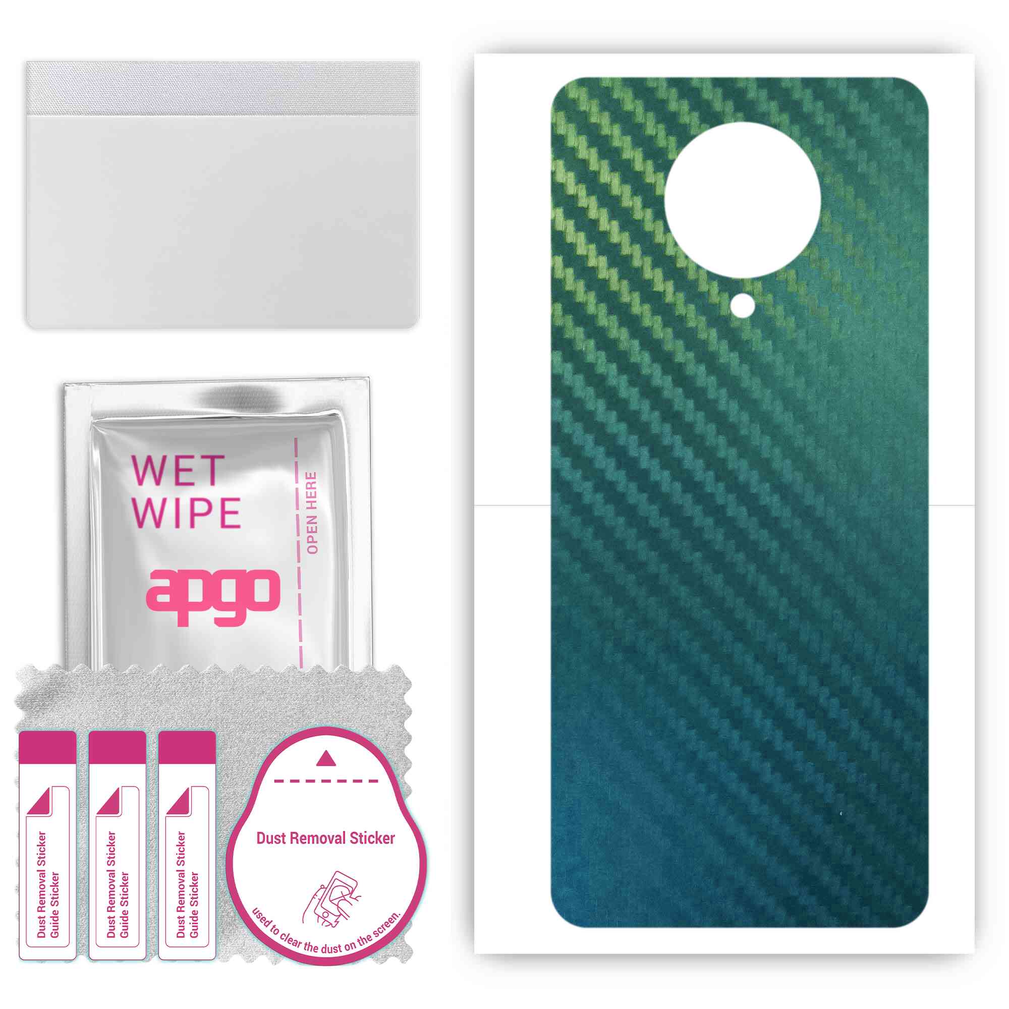 apgo Protective Skin Sticker for the back compatible with Xiaomi Redmi K30 Pro, Wrap Film, Foil, Vinyl - Pattern Carbon Chameleon CAKA1
apgo Protective Skin Sticker for the back compatible with Xiaomi Redmi K30 Pro, Wrap Film, Foil, Vinyl - Pattern Carbon Chameleon CAKA1