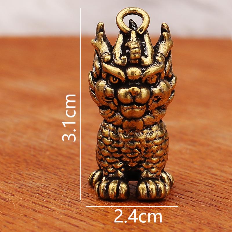 Латунный мифический килин брелок-подвеска для мужчин и женщин - Сумка, Ключ от машины, Металлические поделки, Украшение
Латунный мифический килин брелок-подвеска для мужчин и женщин - Сумка, Ключ от машины, Металлические поделки, Украшение