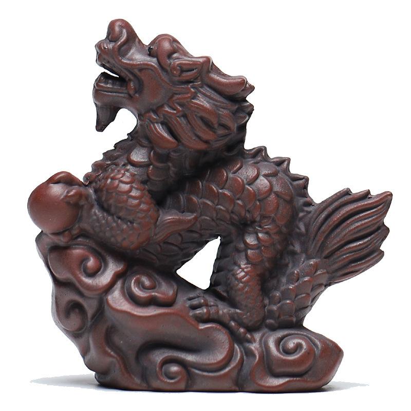 Purple Clay Fortune Cloud-dragon Tea Pet Creative Exquisite Miniatures Tea Figurine Play Toys Tea Statue Ornaments Workmanship
Purple Clay Fortune Cloud-dragon Tea Pet Creative Exquisite Miniatures Tea Figurine Play Toys Tea Statue Ornaments Workmanship