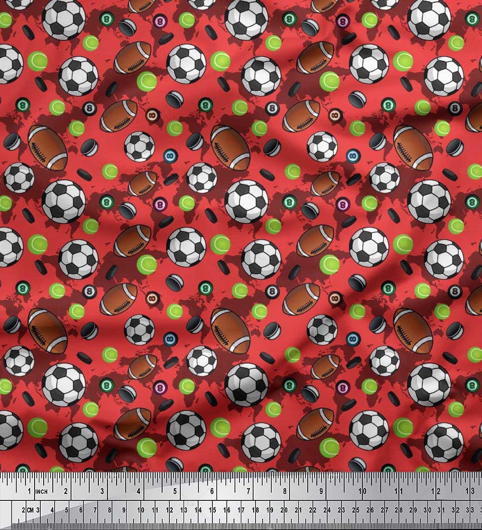 Soimoi Japan Crepe Satin Fabric Cricket Ball, Rugby & Football Sports Printed Fabric 1 метр 42 дюйма 42 Inch Wide - Poly Crepe оранжевый
Soimoi Japan Crepe Satin Fabric Cricket Ball, Rugby & Football Sports Printed Fabric 1 метр 42 дюйма 42 Inch Wide - Poly Crepe оранжевый