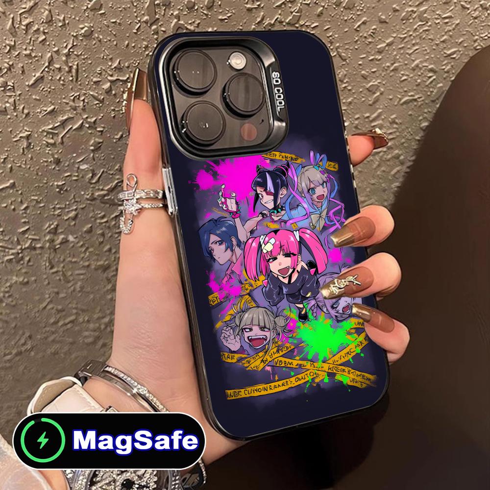 Gang of Stupid Girls Phone Case for iPhone 16 15 14 13 12 11 Pro Max Plus MagSafe Translucent Colour Protective Luxury Cover iPhone 11
Gang of Stupid Girls Phone Case for iPhone 16 15 14 13 12 11 Pro Max Plus MagSafe Translucent Colour Protective Luxury Cover iPhone 11