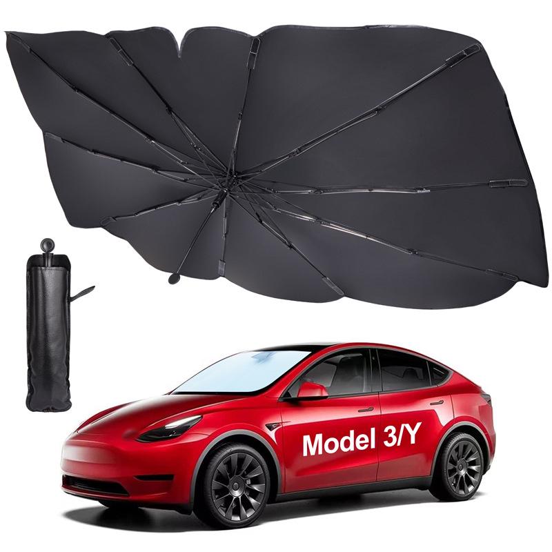 Tesla Model 3/Y Manual Foldable Windshield Sunshade - Heat Insulation & Sun Protection 79x140x22 cm чёрный/серебряный
Tesla Model 3/Y Manual Foldable Windshield Sunshade - Heat Insulation & Sun Protection 79x140x22 cm чёрный/серебряный