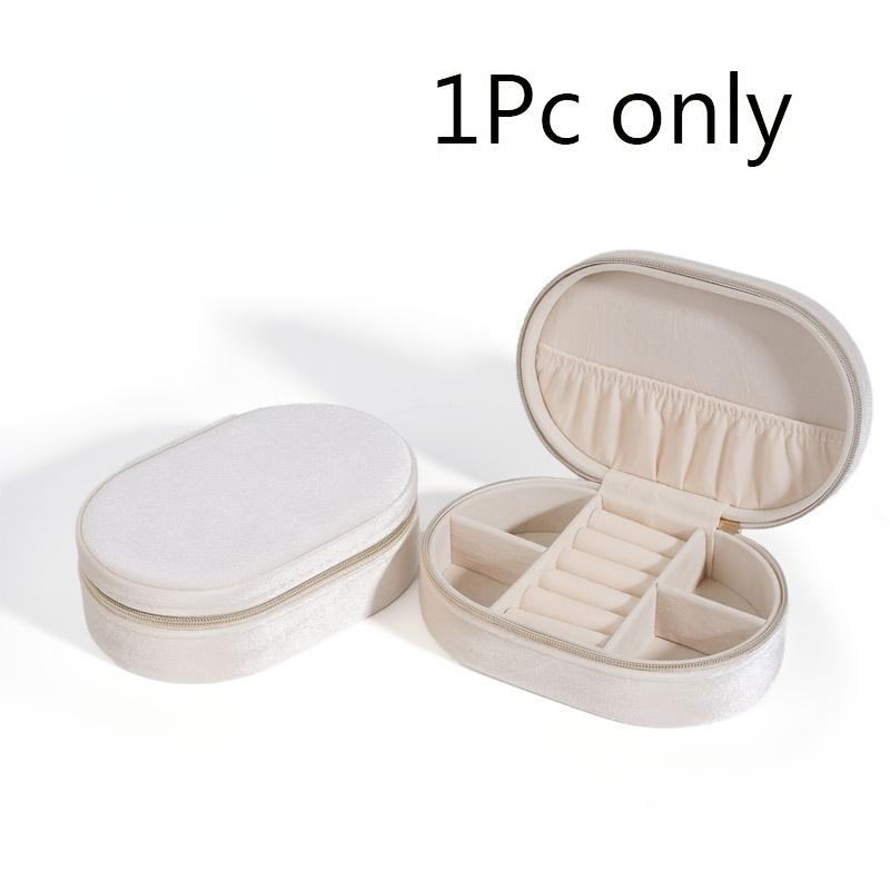 Mini Fashion oval-shaped Jewelry Organizer Portable Travel Ladies Jewelry Box Jewelry Box for Rings, Pendants, Earrings, M бежевий
Mini Fashion oval-shaped Jewelry Organizer Portable Travel Ladies Jewelry Box Jewelry Box for Rings, Pendants, Earrings, M бежевий