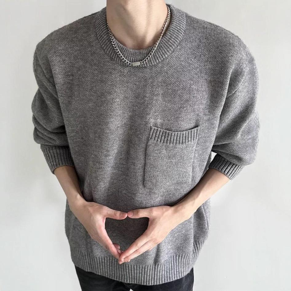 Men s Round Neck Patch Pocket Sweater - Autumn & Winter Casual Knitwear XXL сірий колір
Men s Round Neck Patch Pocket Sweater - Autumn & Winter Casual Knitwear XXL сірий колір