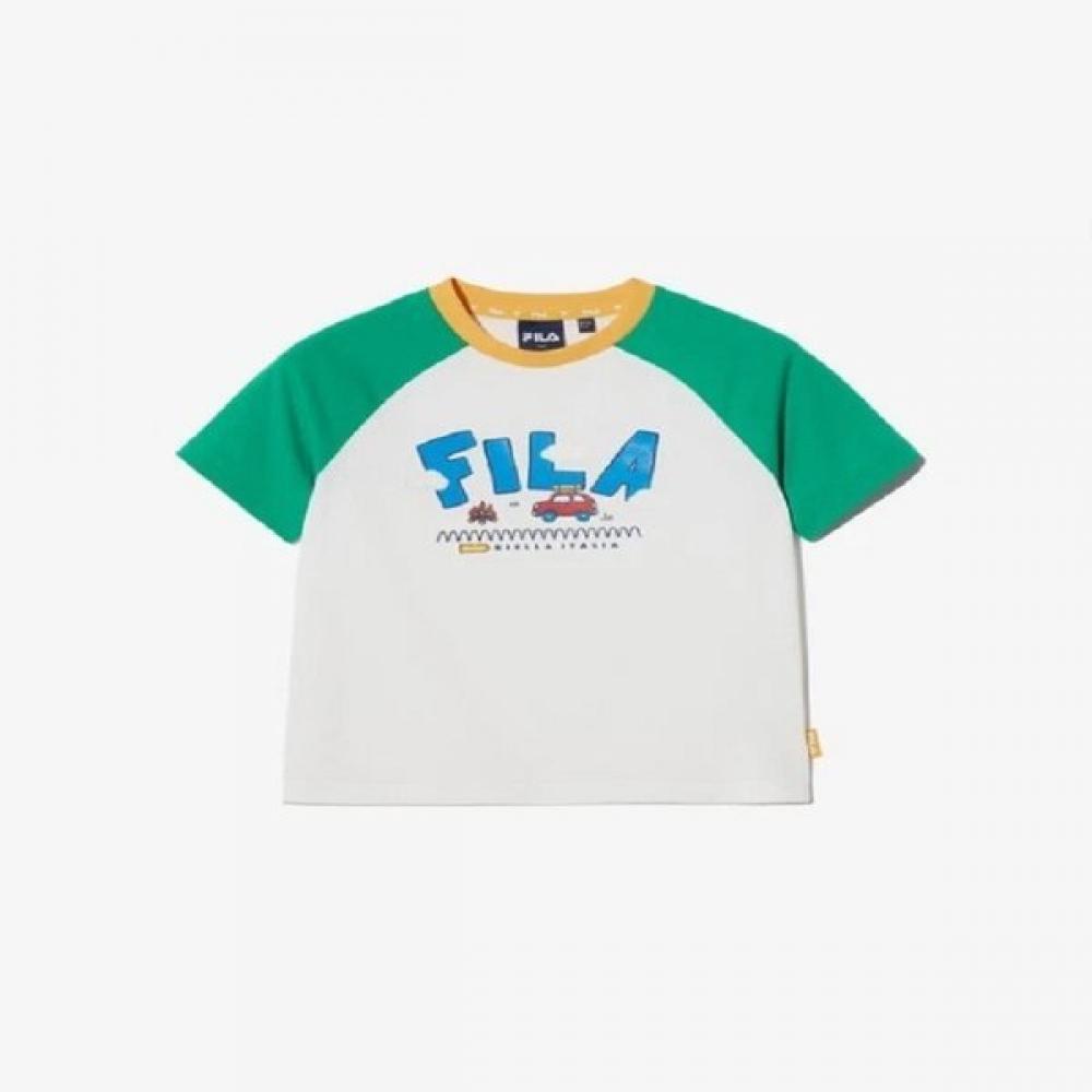 Fila KidS Travel Club Color Block ShorT Sleeve T ShirT Fk2rSh2402xowh S white-green/120
Fila KidS Travel Club Color Block ShorT Sleeve T ShirT Fk2rSh2402xowh S white-green/120