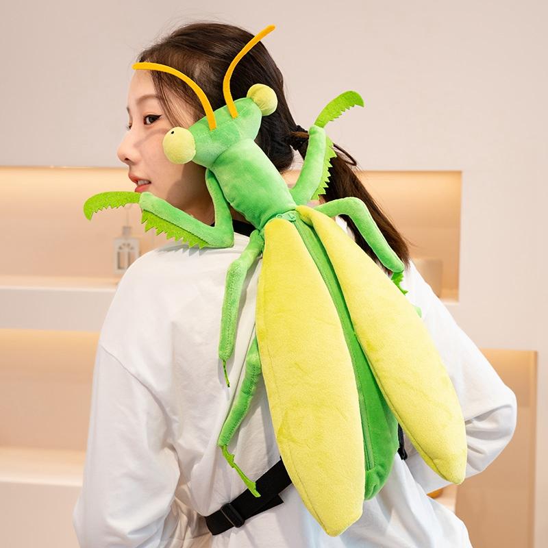 Non-Toxic Cartoon Insect Stuffed Doll Backpack Simulation Dragonfly Mantis Plush Toy Backpack Home Decoration Gift For Children And Children see choose option
Non-Toxic Cartoon Insect Stuffed Doll Backpack Simulation Dragonfly Mantis Plush Toy Backpack Home Decoration Gift For Children And Children see choose option