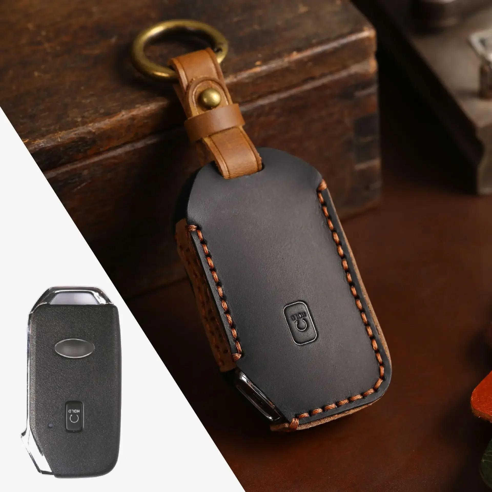 Leather Key Case Shell for Kia Telluride Telluride SX 2021 Sportage R K5 GT Line Seltos Keyless Entry Remote Car Fob Cover Set чорний
Leather Key Case Shell for Kia Telluride Telluride SX 2021 Sportage R K5 GT Line Seltos Keyless Entry Remote Car Fob Cover Set чорний