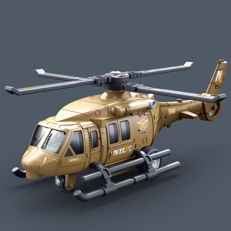 Rotating Propeller Armed Helicopter Simulation Model Children Toy Inertia
Rotating Propeller Armed Helicopter Simulation Model Children Toy Inertia