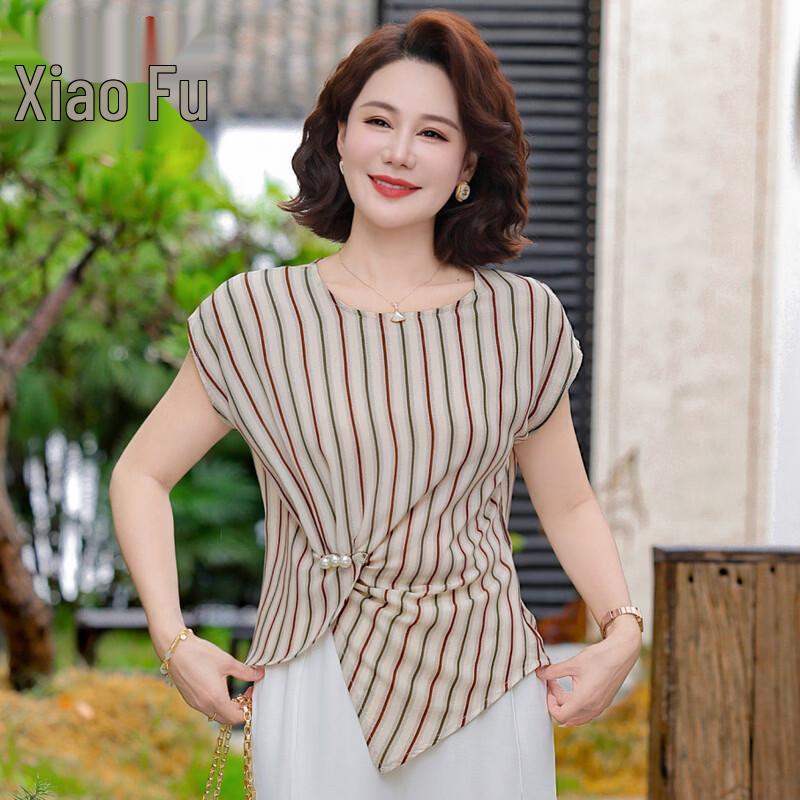 Xiaofu Mid-Aged Women s Striped Summer Outfits 5XL
Xiaofu Mid-Aged Women s Striped Summer Outfits 5XL