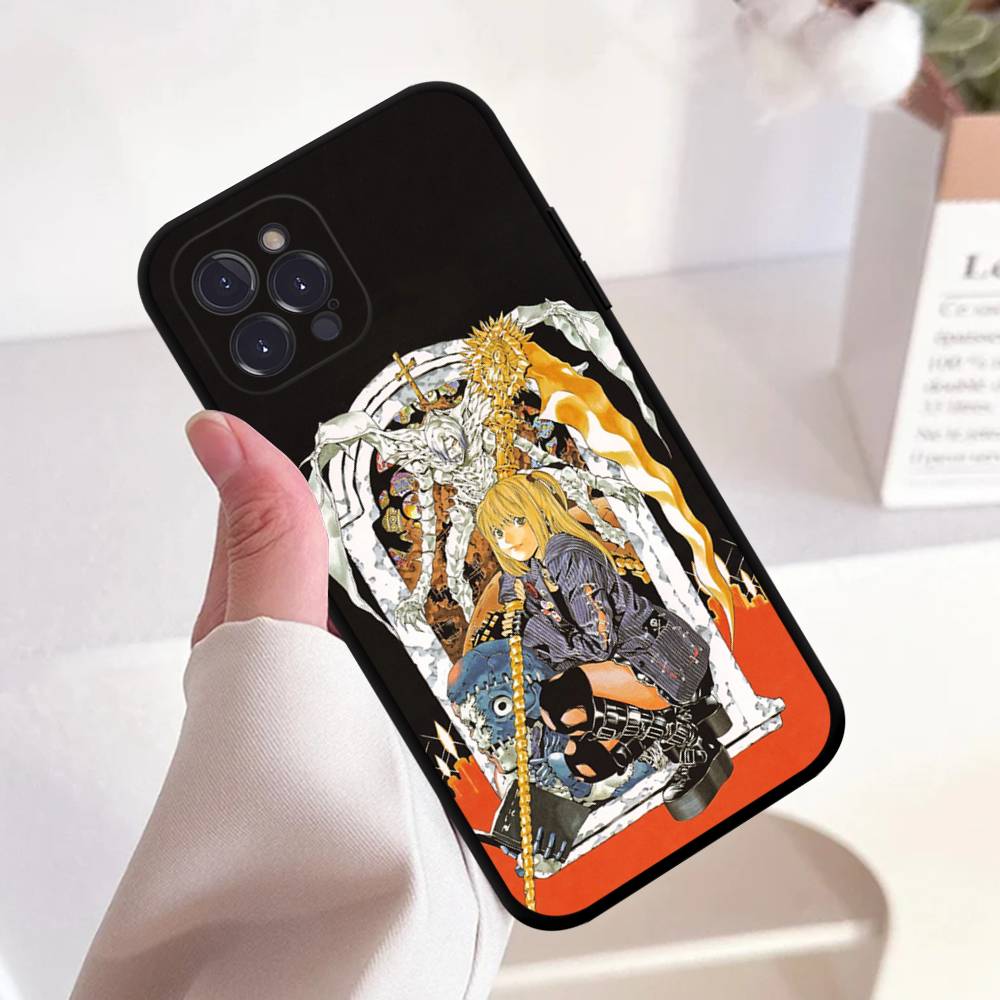 Misa anime D-Death N-Note Anime Black Soft Silicone Phone Case For Iphone17 Air 16 15 14 13 12 11 Mini Pro Max Plus iPhone 17
Misa anime D-Death N-Note Anime Black Soft Silicone Phone Case For Iphone17 Air 16 15 14 13 12 11 Mini Pro Max Plus iPhone 17