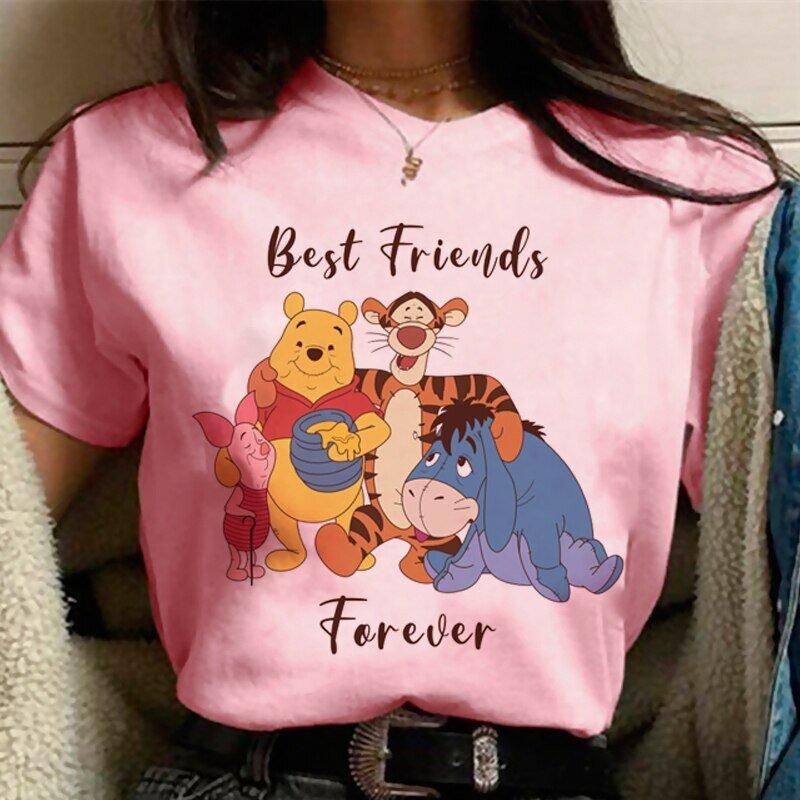 2026 New Cute Animated Wow Winnie The Pooh Print Womens Crew Neck Loose Plus Size Comfortable Short Sleeve TShirt S
2026 New Cute Animated Wow Winnie The Pooh Print Womens Crew Neck Loose Plus Size Comfortable Short Sleeve TShirt S