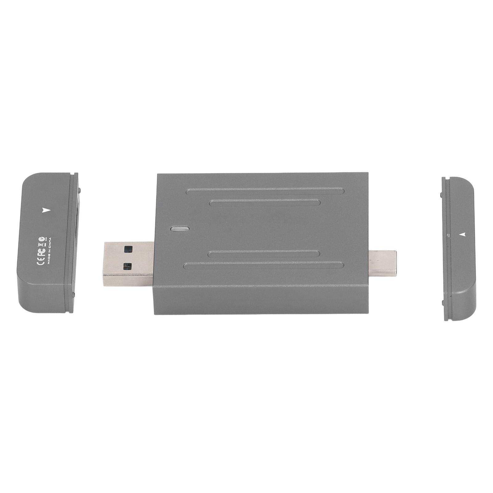 Кардридер CFExpress 10 Гбит/с Емкость 2 ТБ USB3.1 Plug and Play Кардридер из алюминиевого сплава
Кардридер CFExpress 10 Гбит/с Емкость 2 ТБ USB3.1 Plug and Play Кардридер из алюминиевого сплава