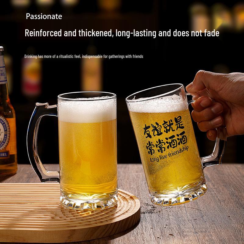 500ml Thickened Pilsner Craft Beer Glass with Handle 400ml-6pcs Plain Thickened
500ml Thickened Pilsner Craft Beer Glass with Handle 400ml-6pcs Plain Thickened