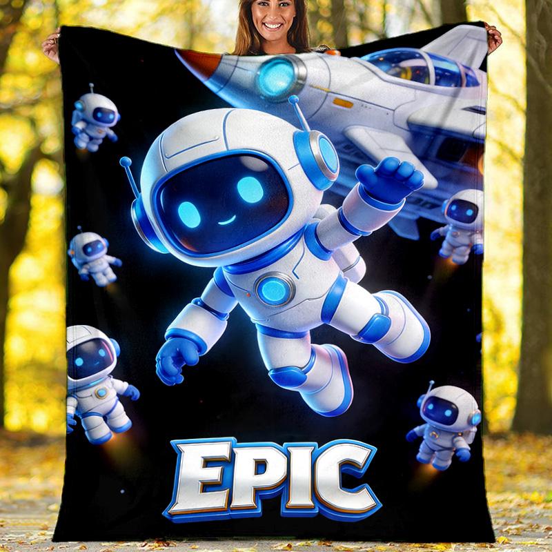 Эпичное космическое робот-флисовое одеяло, Плед с астронавтом 80cm x 120cm
Эпичное космическое робот-флисовое одеяло, Плед с астронавтом 80cm x 120cm
