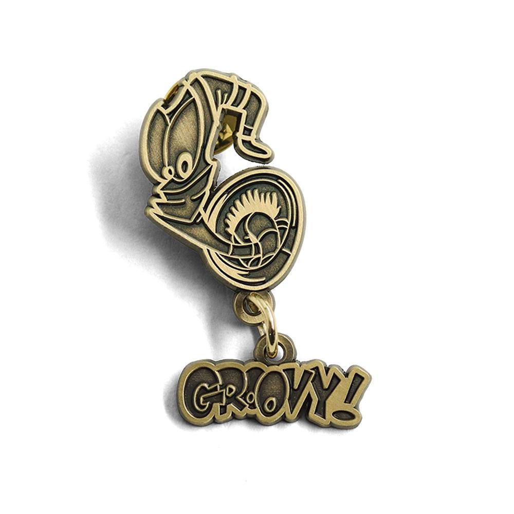 Earthworm Jim Retro Metal Brooch - Classic Game Character Pin Badge for Backpack Decor
Earthworm Jim Retro Metal Brooch - Classic Game Character Pin Badge for Backpack Decor