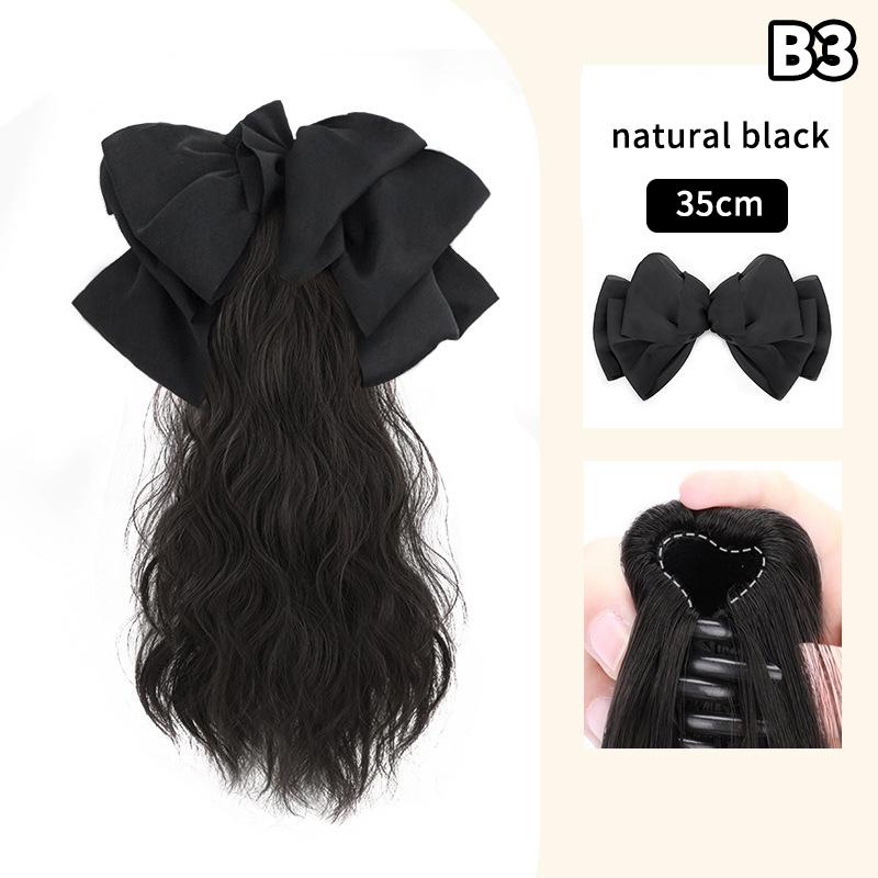 Синтетическая длинная кудрявая резинка для волос с бантом, повязка на голову, заколка для волос, натуральная накладка для волос, пушистый парик, накладные пряди, шиньоны для женщин
Синтетическая длинная кудрявая резинка для волос с бантом, повязка на голову, заколка для волос, натуральная накладка для волос, пушистый парик, накладные пряди, шиньоны для женщин