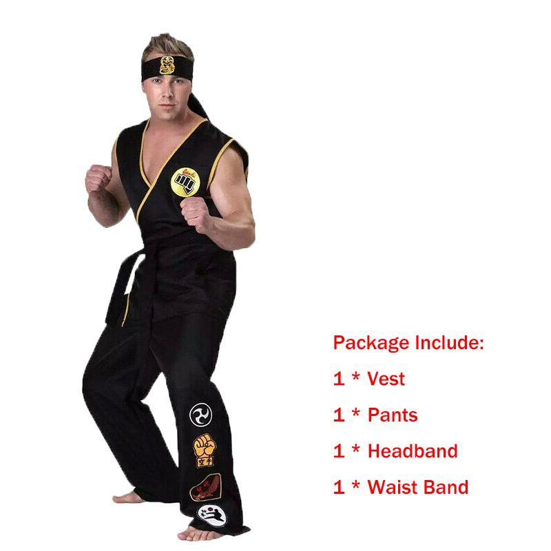 The Cobra Kai Karate Kid Saga Halloween Cosplay Costumes Taekwondo Set Party S
The Cobra Kai Karate Kid Saga Halloween Cosplay Costumes Taekwondo Set Party S