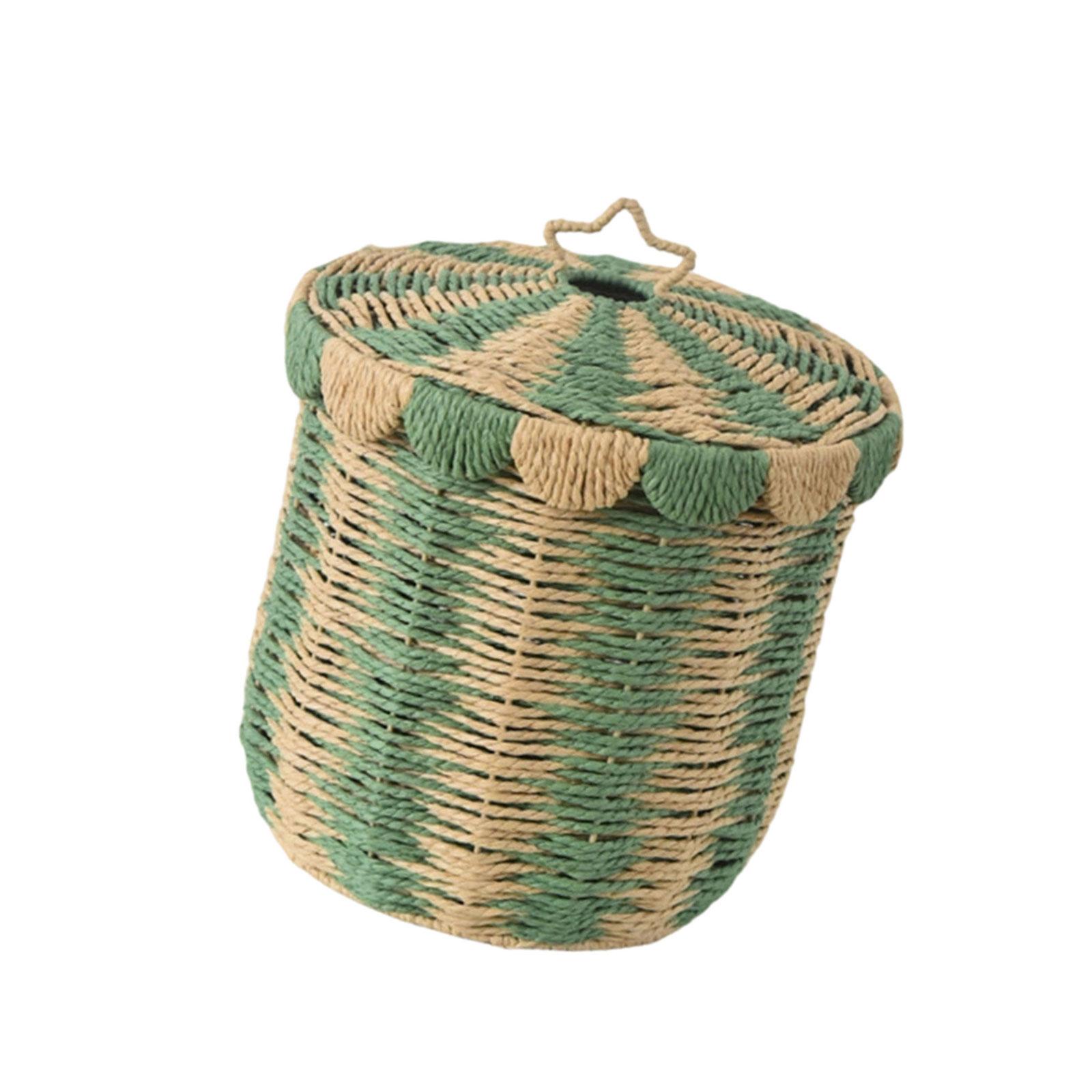 Handwoven Paper Rope Laundry Bin Large Capacity Multifunctional Household Basket For Clothes Toy Storage
Handwoven Paper Rope Laundry Bin Large Capacity Multifunctional Household Basket For Clothes Toy Storage