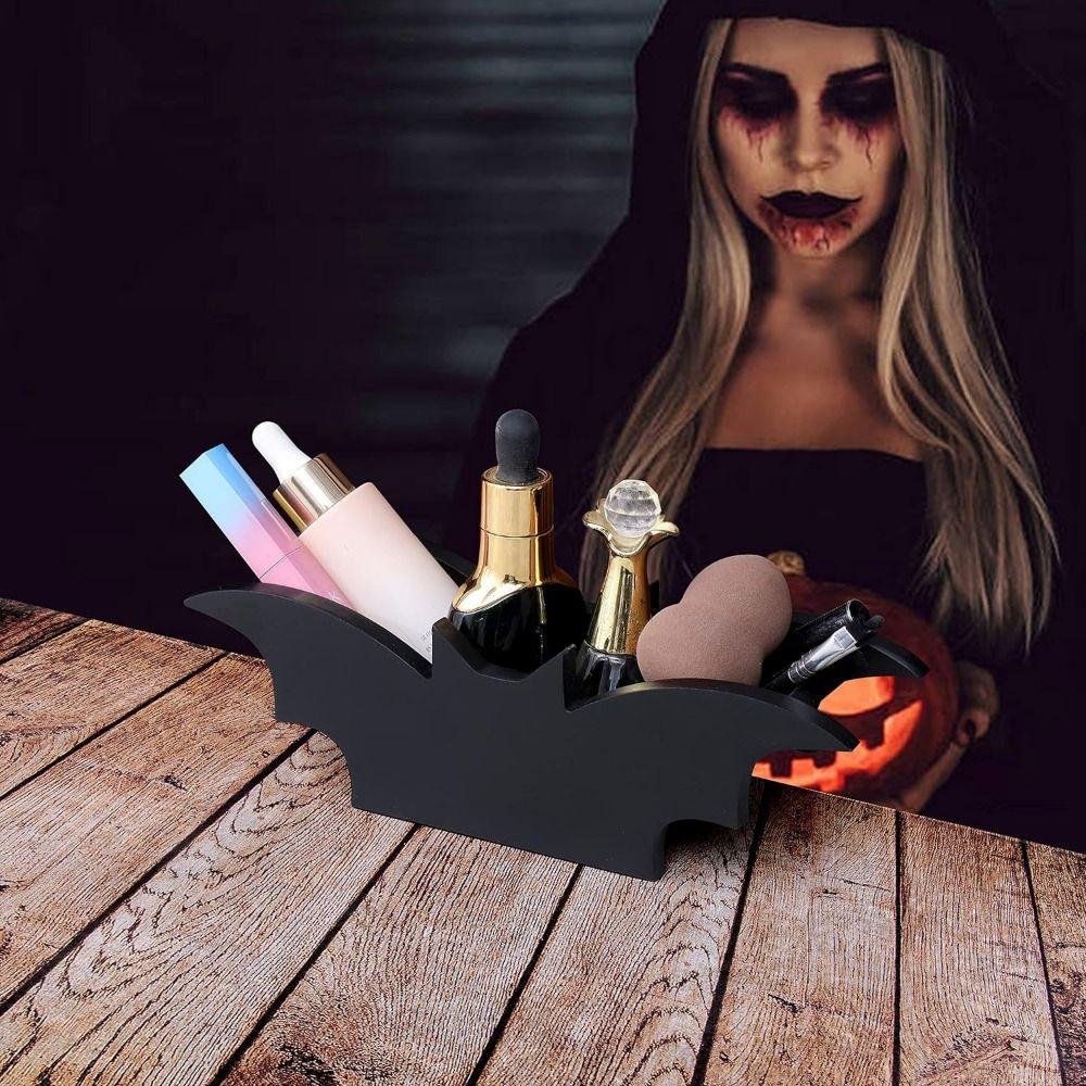 Creative Halloween Cosmetics Storage Tray Bat Sundries storage Container Halloween Decoration
Creative Halloween Cosmetics Storage Tray Bat Sundries storage Container Halloween Decoration