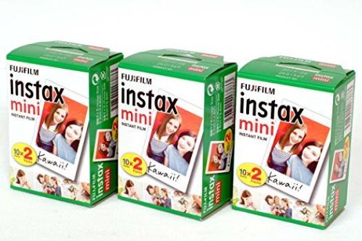 FUJIFILM Instant Camera Instax Film INSTAX MINI WW 2 20 аркушів x 3 упаковки, загальна кількість 60 аркушів
FUJIFILM Instant Camera Instax Film INSTAX MINI WW 2 20 аркушів x 3 упаковки, загальна кількість 60 аркушів