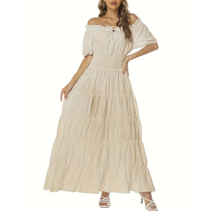 Medieval Ladies Short Sleeve Dress Renaissance Prom Long Dress Stage Costume M
Medieval Ladies Short Sleeve Dress Renaissance Prom Long Dress Stage Costume M