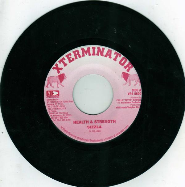 7inch Record SIZZLA - Health & Strength VPS8600 XTerminator Jamaica Reggae, Ska & Dub Used
7inch Record SIZZLA - Health & Strength VPS8600 XTerminator Jamaica Reggae, Ska & Dub Used