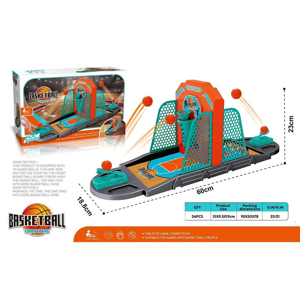 Настольная соревновательная игра-стрелялка, игрушка для детей, баскетбольная игра для помещений, развивающая игрушка в подарок 01#-Duel Competition
Настольная соревновательная игра-стрелялка, игрушка для детей, баскетбольная игра для помещений, развивающая игрушка в подарок 01#-Duel Competition
