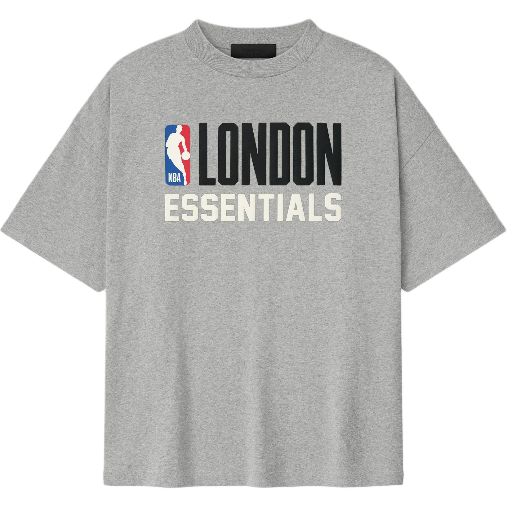 Fear of God Essentials NBA London 90s Fit Tee Concrete Heather Unisex Tops Grey 125EU264202F XS
Fear of God Essentials NBA London 90s Fit Tee Concrete Heather Unisex Tops Grey 125EU264202F XS