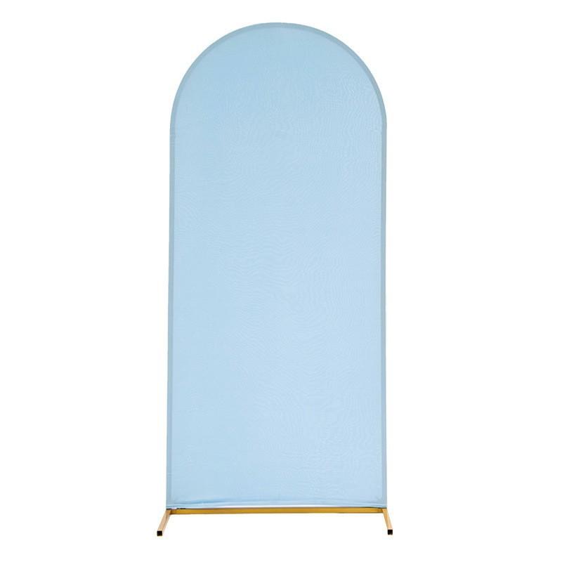 3PCS Wedding Arch Cover Set U Shaped Round Top Thickening 4ft 5ft 6ft Elastic Wedding Backdrop небо синє кольору
3PCS Wedding Arch Cover Set U Shaped Round Top Thickening 4ft 5ft 6ft Elastic Wedding Backdrop небо синє кольору