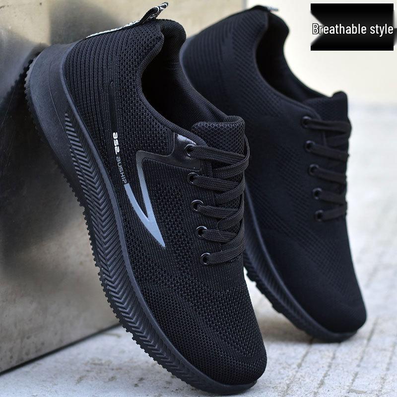 Мужские водонепроницаемые кожаные кроссовки - Нескользящие, Дышащие, Повседневные в корейском стиле для осени/зимы Black - Knit
Мужские водонепроницаемые кожаные кроссовки - Нескользящие, Дышащие, Повседневные в корейском стиле для осени/зимы Black - Knit