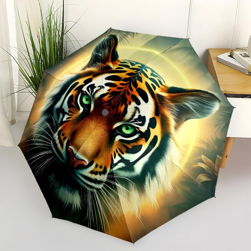 1pc Tiger Face Artwork Automatic Folding Umbrella. casual outdoor accessory yy250924075
1pc Tiger Face Artwork Automatic Folding Umbrella. casual outdoor accessory yy250924075