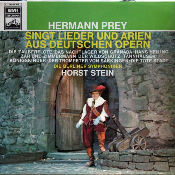 LP Record HERMANN PREY Singt Lieder Und Arien Aus Deutsche 1C06328424 EMI ELECTROLA Germany Classical Used
LP Record HERMANN PREY Singt Lieder Und Arien Aus Deutsche 1C06328424 EMI ELECTROLA Germany Classical Used