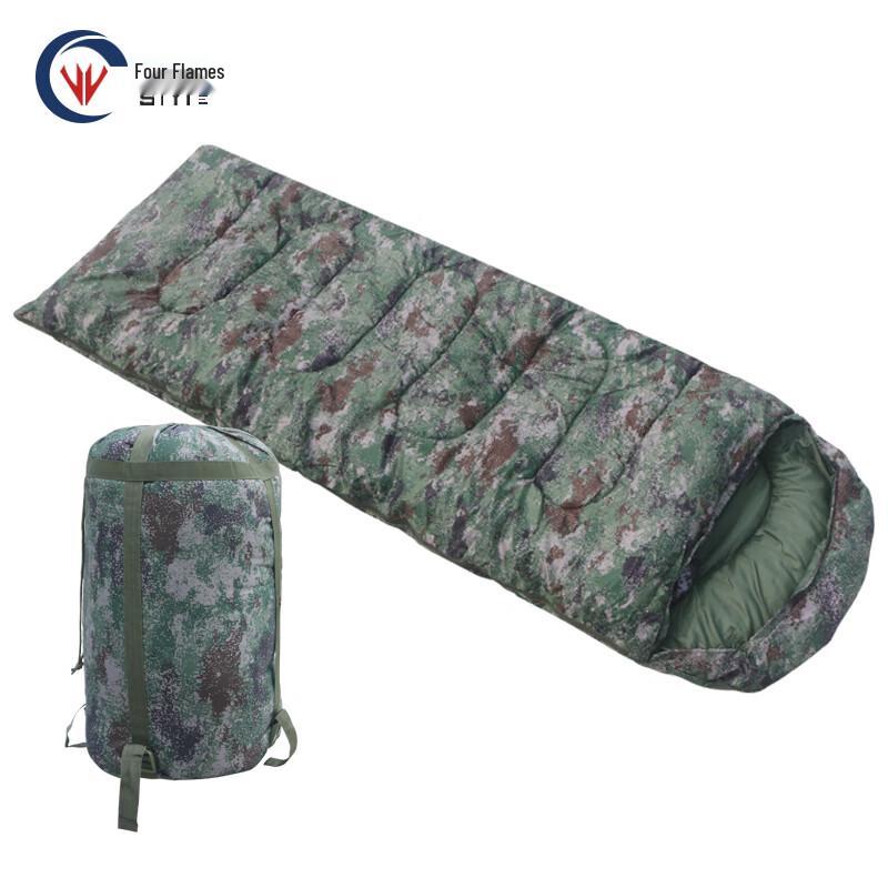 Thickened Camouflage Envelope Sleeping Bag
Thickened Camouflage Envelope Sleeping Bag