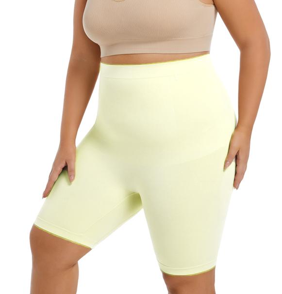 Утягивающие трусики для женщин, утягивающие бедра, шорты-комбинации, высокая талия, корректирующий пояс для живота, бесшовное корректирующее белье светло-желтого цвета 1XL-4XL 4XL светло-желтого
Утягивающие трусики для женщин, утягивающие бедра, шорты-комбинации, высокая талия, корректирующий пояс для живота, бесшовное корректирующее белье светло-желтого цвета 1XL-4XL 4XL светло-желтого