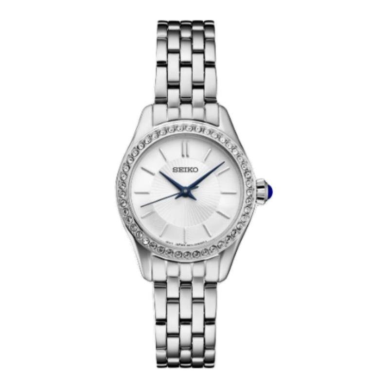 SEIKO 50 meters waterproof Quartz Steel Strap 26mm women s watch white dial SUR539 білий
SEIKO 50 meters waterproof Quartz Steel Strap 26mm women s watch white dial SUR539 білий