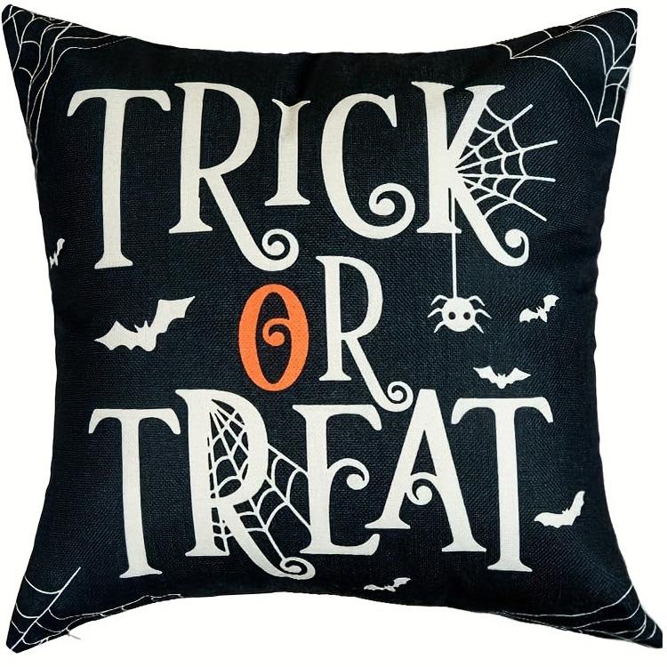 Spooky Halloween Pillow Covers: Trick or Treat, 31 October, Cats & Pumpkins Designs Sofa cushion cover gift 16x16Inch
Spooky Halloween Pillow Covers: Trick or Treat, 31 October, Cats & Pumpkins Designs Sofa cushion cover gift 16x16Inch