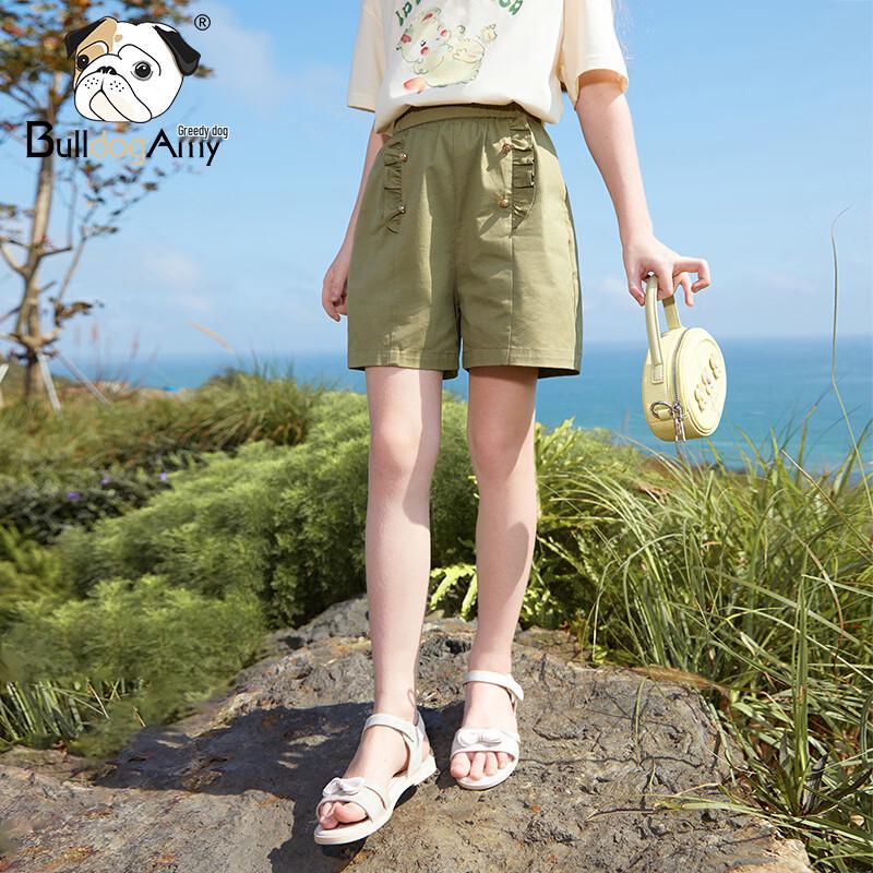 CHANZUIGOU Girls Summer Casual Green Shorts 140
CHANZUIGOU Girls Summer Casual Green Shorts 140