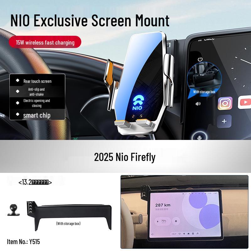 Nio ET5T/ET7/ES6/ES8 Phone Holder & Screen Navigation Interior Accessory
Nio ET5T/ET7/ES6/ES8 Phone Holder & Screen Navigation Interior Accessory