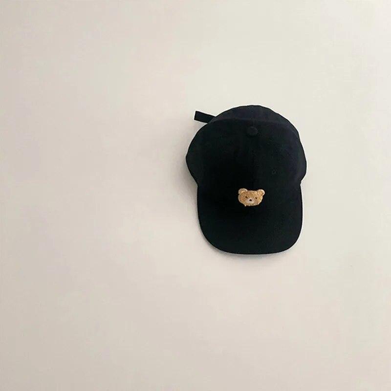 Cute Bear Embroidery Kids Baseball Cap Adjustable Soft Cotton Breathable Toddler Boys Girls Cap Outdoor Sunshade Child Sun Hat 48-52cm (2-6 Years) чорний
Cute Bear Embroidery Kids Baseball Cap Adjustable Soft Cotton Breathable Toddler Boys Girls Cap Outdoor Sunshade Child Sun Hat 48-52cm (2-6 Years) чорний