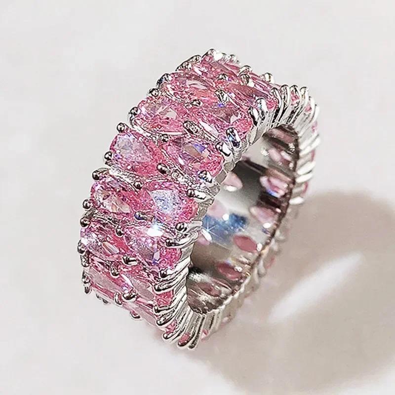 Fashion Eternity Promise Rings Women Colorful Cubic Zircon Stylish Female Accessories for Party Daily Wear Luxury Zircon 6
Fashion Eternity Promise Rings Women Colorful Cubic Zircon Stylish Female Accessories for Party Daily Wear Luxury Zircon 6
