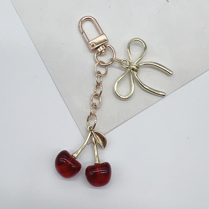 Exquisite Faux Cherry 3D Keychain Pendant
Exquisite Faux Cherry 3D Keychain Pendant