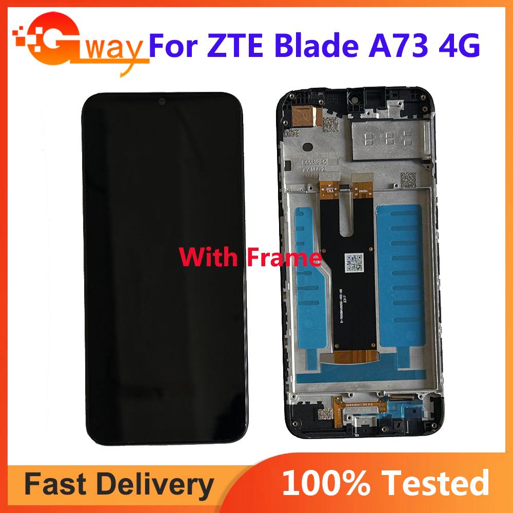 LCD Screen and Digitizer Full Assembly For With Frame ZTE Blade A73 4G 7060
LCD Screen and Digitizer Full Assembly For With Frame ZTE Blade A73 4G 7060